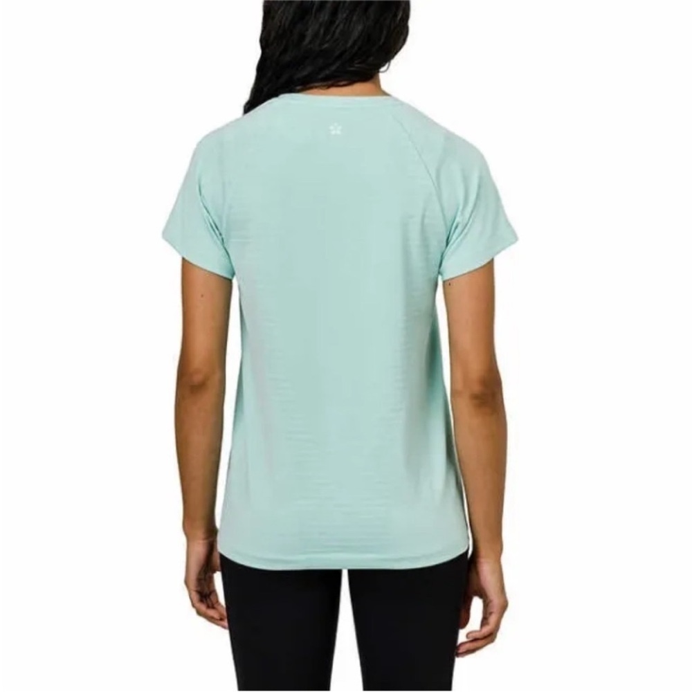 Tuff Athletics Seamless Tees - Bundle of 2 in white and turquoise/teal Small - Picture 4 of 10